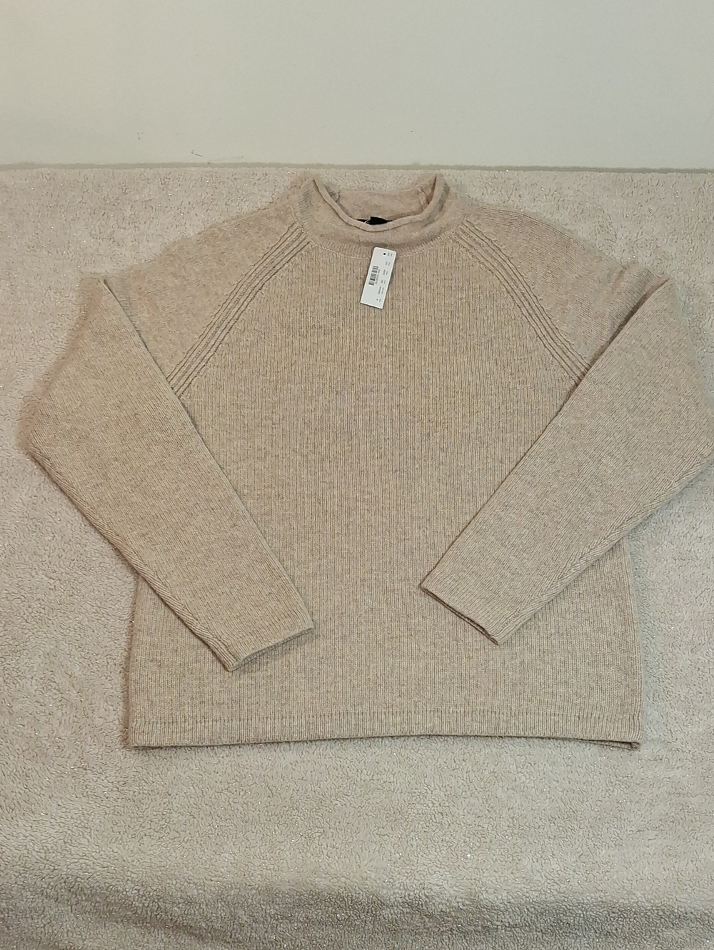 J. Crew Men's Turtleneck Sweater - Light Beige